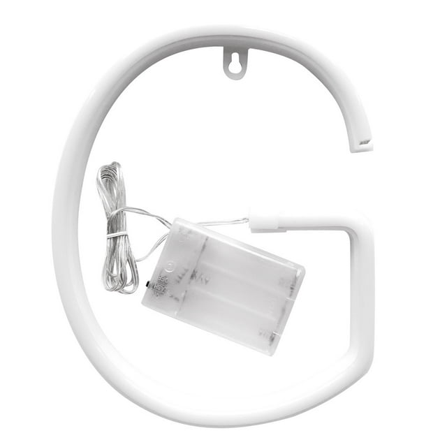 Lámpara decorativa con forma de letra de luz de neón LED cálida para propuesta fiesta de cumpleaños vacaciones G
