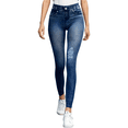 thumbnail image 1 of Leggins Mujer Mezclilla Unitalla Faja Alta Estilo Pantalón Mezclilla, 1 of 6