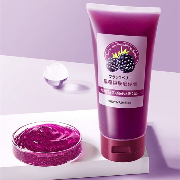 Fiudx Ofertas Y Liquidación Exfoliante De Baño, Gel Exfoliante Corporal, Exfoliante De Limpieza Suave Para El Cuerpo, Exfoliante Renovador Para Mujeres Para Exfoliar, Blanquear E Hidratar Suavemente,