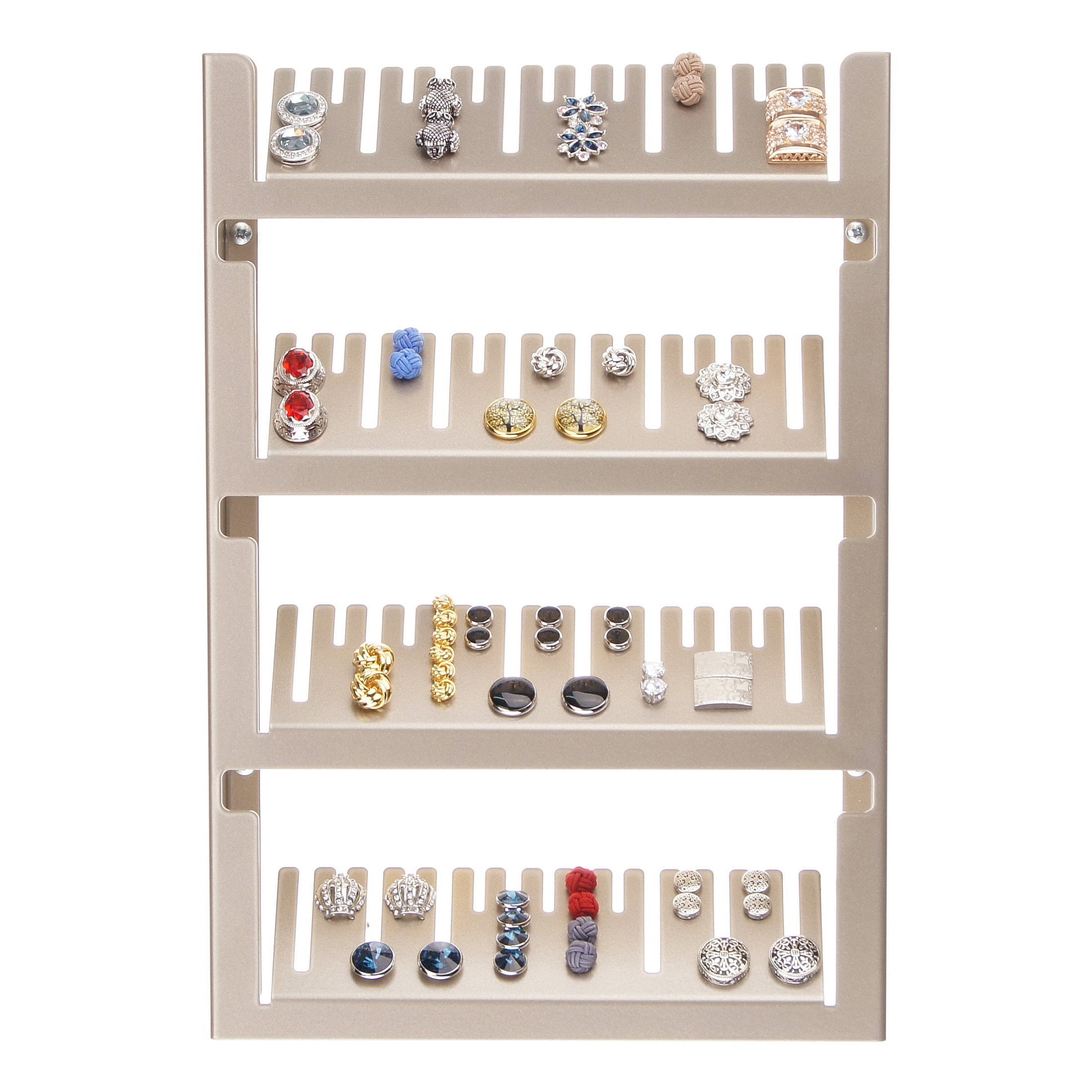 Angelynn's Cufflink Organizer Ring Holder Wall Mount Men's Women's
