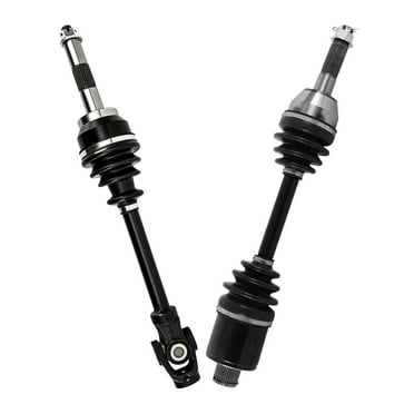 AutoShack Front and Rear CV Axle Shaft Assembly Set of 4 Replacement for 2003-2004 Polaris Sportsman 500 HO 2004 Sportsman 400 Driver and Passenger Side Kit DRV030400004