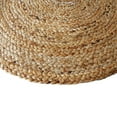 thumbnail image 4 of MDS Pack of 1 Oval Hand Woven Jute Area Rug 2x3 feet - Natural Reversible for Home Decor, Living Room Kitchen, Entryway Rug, Jute Burlap Braided Rag Rug, Rustic, Natural Look Rug -Farmhouse (2'x3'), 4 of 5