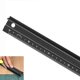 thumbnail image 2 of Multipurpose Aluminum Alloy Ruler Professional Measurement Tool for Drafting Engineering Technical Drawing Project Multicolor, 2 of 4