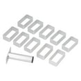 thumbnail image 1 of Fdit Cake Mold Set, DIY Pastry Tool Various Convinient Beautiful Stainless Steel+ Silicone Sturdy For Kitchen Tool For Moon Cake Making For Home For Cake Shop, 1 of 8
