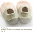thumbnail image 2 of Visland 1 Pair Baby Comfortable Rubber Sole Sock Shoes for First Steps, 2 of 8
