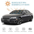 thumbnail image 6 of Kdxio Space and Animals Print Windshield Sun Shade, Foldable Sun Blocker for Car,Truck,SUV Automotive Interior Sun Protection,Reflective Shade for Front Windshield(Medium), 6 of 7