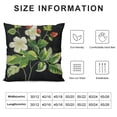 thumbnail image 5 of GOSMITH Colorful Strawberry Botanical Print Throw Pillow Covers Vintage Decorative Pillow Cases Outdoor Farmhouse Decoration for Sofa Couch Bed, 5 of 5