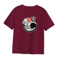 thumbnail image 2 of Camiseta de manga corta para mujer, ropa transpirable, Top holgado y elegante con cuello redondo M Yuyangstore camiseta de mujer, 2 of 8