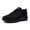 Black, variant on DYKHMILY Women's Steel Toe Safety Shoes Lace-Ups, Medium Width Black, 7.5 Women's