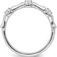 thumbnail image 2 of 14K White Gold Lab Grown Diamond Si1/Si2, G H I, Fancy Ring (Size 7) Made In India rm7972-033-wlg, 2 of 5