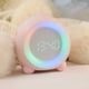 thumbnail image 1 of Reloj despertador digital LED para niños, lámpara luminosa, luz nocturna para niños y niñas, día y noche, volumen ajustable, función de repetición, carga USB., 1 of 5