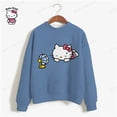 thumbnail image 4 of Hello Kitty Chandail en Molleton Femme Rue Haute pour Chandails à Capuchon Graphiques Y2k Vêtements Imprimé Dessin Animé Mode Chandails à Capuchon HOEMLIN, 4 of 7