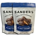 thumbnail image 2 of Sanders Small Batch Milk Chocolate Sea Salt Caramels 7 Oz, 2 Packs, 2 of 5