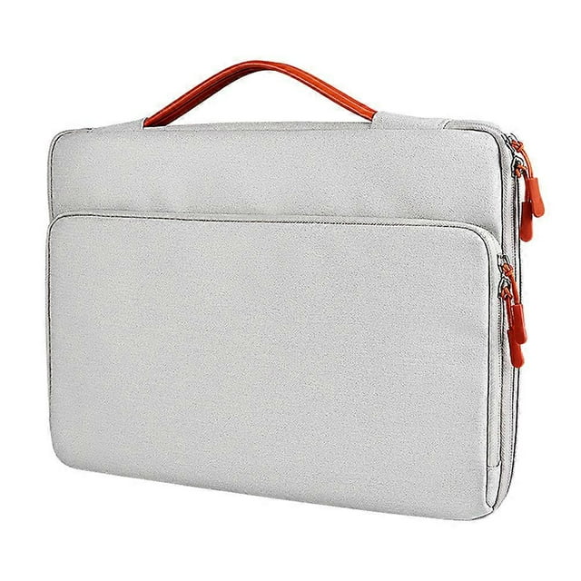 Fashion Laptop Sleeve Bag Felt 1Pcs Light Grey with Stylish Simplicity for Storage Use