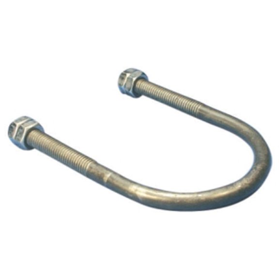 nVent 150M0200S4, U-Bolt, 150M U-Bolt, 2In Pipe, 2.375In Od, 3/8In Rod, 1 PC