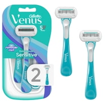 Venus Extra Smooth Sensitive Summer Surf, Women's Disposable Razor, 2 Count