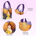 thumbnail image 3 of Beauty and the Beast Party Favor Bags Set – 12 Pack 8" Disney Princess Belle Goodie Bags for Kids Bulk Reusable Mini Totes | Disney Beauty and the Beast Birthday Party Supplies, 3 of 5