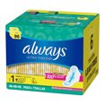 thumbnail image 2 of Always Serviettes Hygiéniques Ultra Minces Régulières avec Ailes Flexibles, 96 Unités, 2 of 2