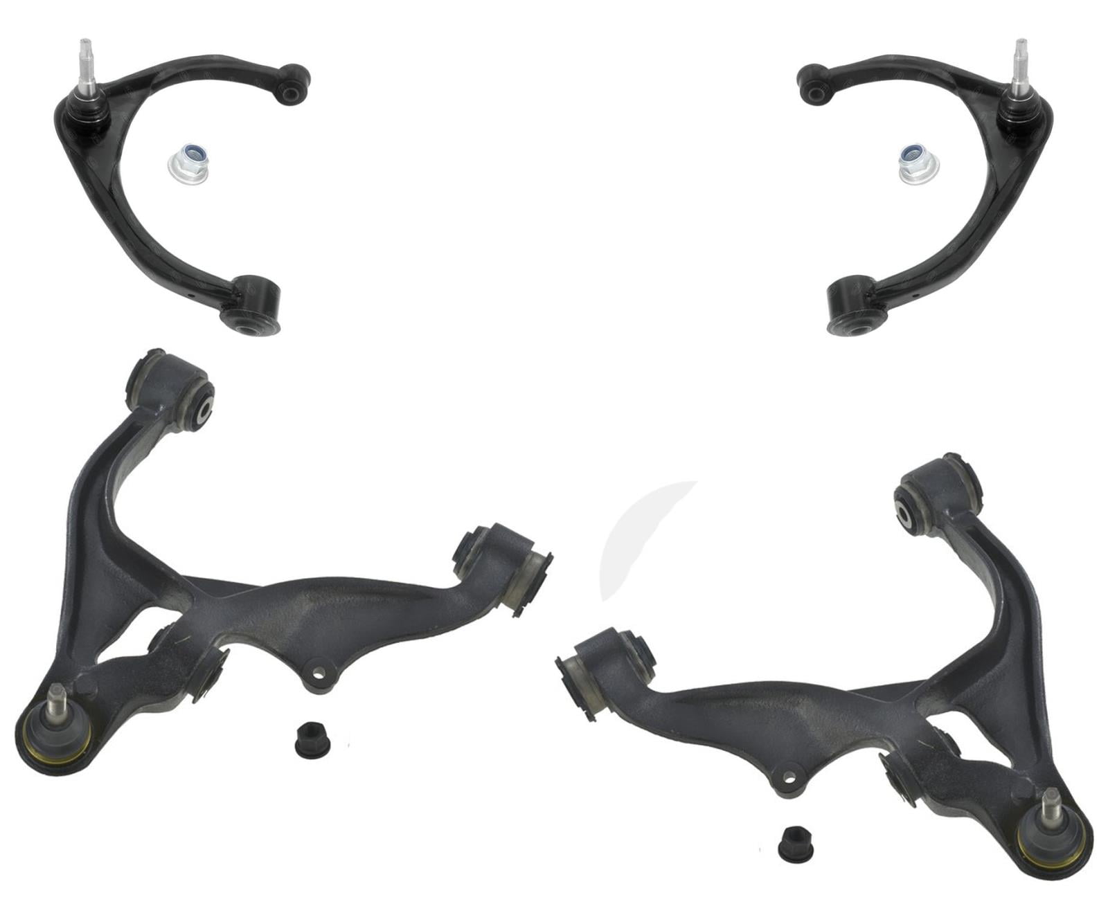 4Pc Upper Lower Control Arm Bushings Ball Joint 0918 Ram 1500 4 Wheel Drive