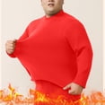 thumbnail image 5 of Abomasnow Plus Size Thermal Underwear for Men Heavyweight Stretch Warm Fleece Lined Tops and Long Johns S-4XL, 5 of 7
