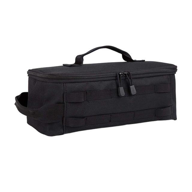 Bolsa de herramientas, organizador de bolsa de herramientas, herramienta eléctrica para barbacoa, accesorios de utensilios de cocina para campamento, Negro DYNWAVEMX Organizador de viajes