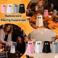 thumbnail image 5 of Halloween Beer Mug Holder, Freestanding Novelty Ghost Shaped Drink Display Rack For Cans Bottles And Bar Decor, Decorative Halloween Themed Bar Accessory for Party Decoration, 1Pc(Black,4.3x2.7x5"), 5 of 6