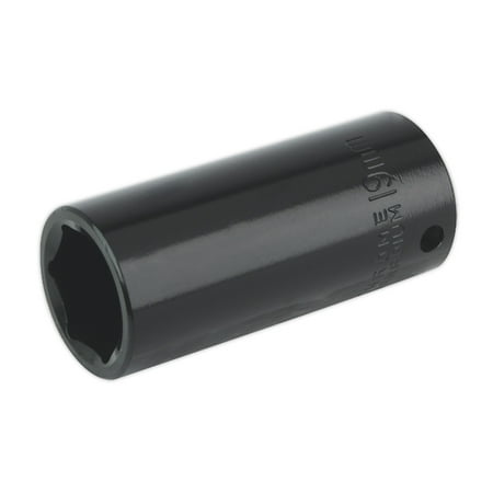 

Sealey Is3819D Impact Socket 19Mm Deep 3/8Sq Drive
