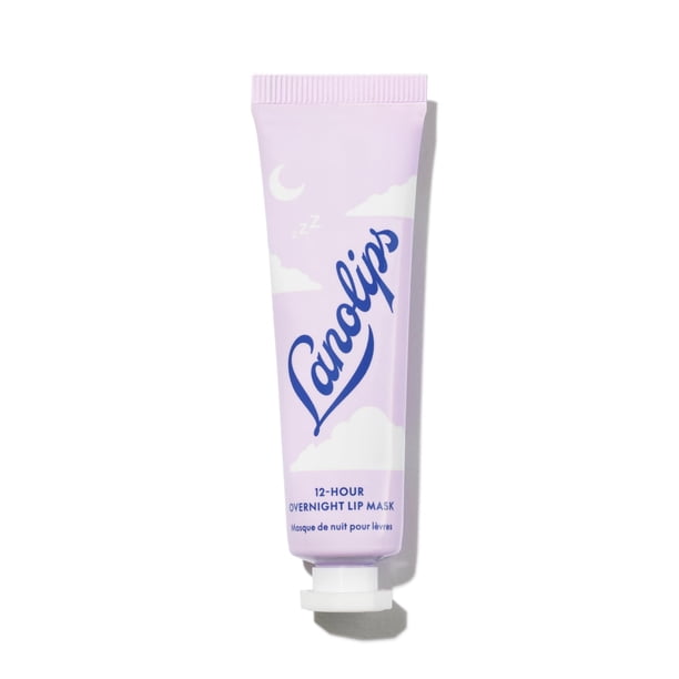 Mascarilla labial Lanolips 12 horas durante la noche con ácido hialurónico 15 g