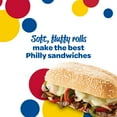 thumbnail image 4 of Wonder Bread Philly Steak Rolls, White Bread Sub Rolls, 15 ounce, 6 Count, 4 of 11