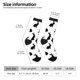 thumbnail image 2 of Balery Black Rabbit Calcetas Largas con Estampado para Hombre y Mujer – Suaves y Transpirables, Talla Única (US 5-11), 2 of 6