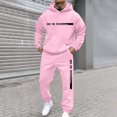 thumbnail image 6 of Yhkghxis Sweatsuits for Men 2 Piece Casual Letter Printed Sweatshirts Jogging Gym Sweat Suits Athletic Track Suit Sets, 6 of 7