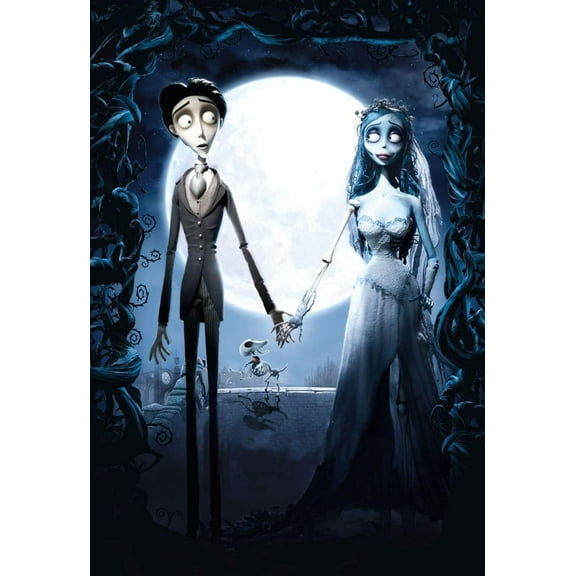 Diamond Painting Kits for Adults Corpse Bride Full Drill DIY Diamond Art for Adults Beginners Picture Art Crystal Painting for Home Wall Decor