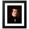 thumbnail image 2 of Andrzej Bronisław Grabowski 20x24 Black Modern Framed Museum Art Print Titled - Portrait of Adolf Poller (1858), 2 of 5