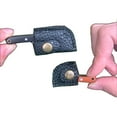 thumbnail image 4 of KOWAKA Mini Pocket Knives Set 2 Damascus Pattern Tiny Knife with Sheath, 4 of 5