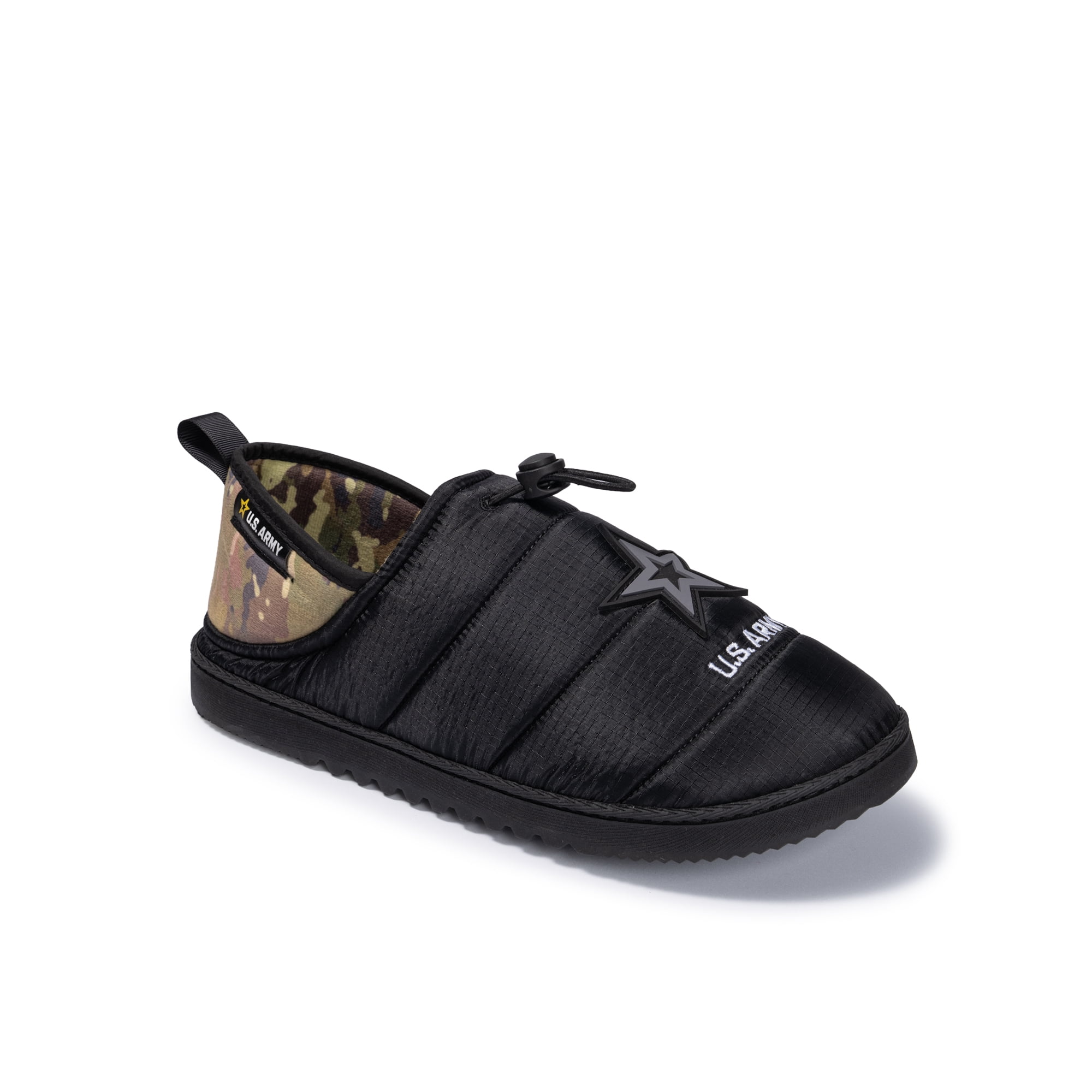 Mens US Army Bungee Slipper