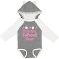 thumbnail image 3 of Inktastic Future Softball Star Girls Long Sleeve Baby Bodysuit, 3 of 5