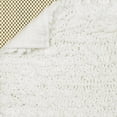 thumbnail image 4 of Mohawk Home Metaphor Plush Fade/Stain Resistant Non-Slip Machine Washable Bath Mat, Arctic White, 1' 8" x 2' 10", 4 of 9