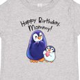 thumbnail image 4 of Inktastic Happy Birthday, Mommy Cute Penguins Boys or Girls Baby T-Shirt, 4 of 5
