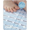 thumbnail image 2 of Shower Mat 16"x27", Extra Long Bathtub Mat Non Slip with Suction Cups, Bath Matts for Shower Floor/Inside Shower, Quick Dry, Easy Clean, 2 of 12