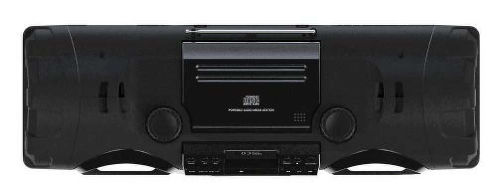 NAXA NPB262, Electronics MP3/CD Bass Reflex Boombox and PA System with Bluetooth