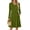 2 Armygreen, variant on Fantaslook Long Sleeve Dresses for Women V Neck Casual Fall Dress Button Floral Midi Dresses with Pockets