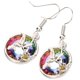 thumbnail image 1 of Hummingbird Earrings Silver Alloy Dangle Earrings 1Pair for Decoration, 1 of 5