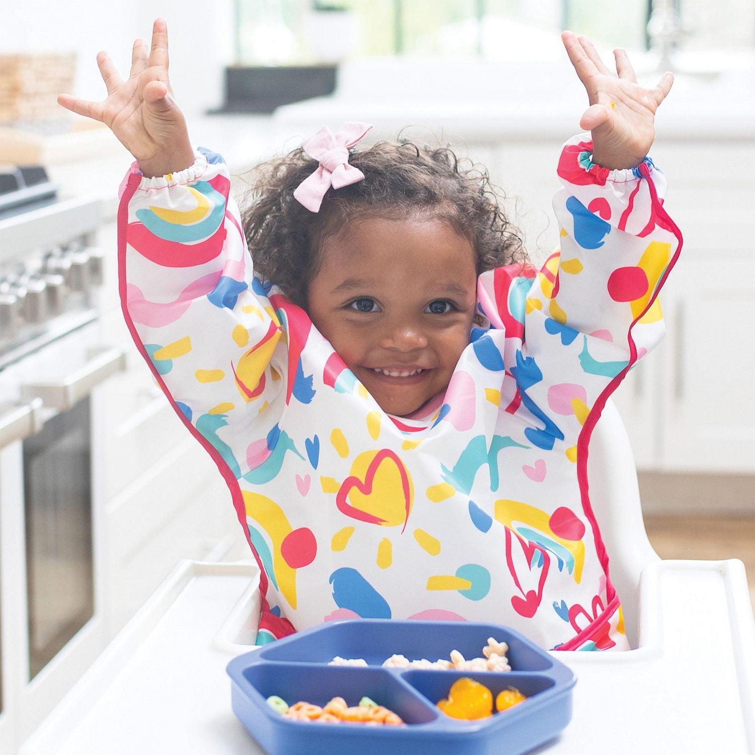Tiny Twinkle - Mess-proof Full Sleeve Bib