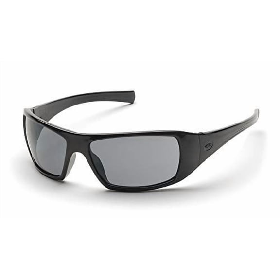 Pyramex Goliath Safety Eyewear Black Frame Gray Anti Fog Lens