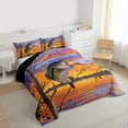 thumbnail image 3 of Manfei Pike Fish Bedding Comforter Set 2pcs, Hunting and Fishing Twin Comforter Sets, Rustic Lake House Bedding Set, Breathable Home Decor, 3 of 8