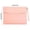 Pink, variant on LNOGEUPG PU Leather Document File Folder, Thin A4 Folder Envelope File Organizer Storage Bag, Receipt Contract Case with Magnetic Closure