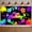 2A-180X110cm, variant on Neon Style Banner Colorful Star Celebration Backdrop Glowing Effect Splatter Paint Design Party Background for Birthday Parties Indoor Events Photo Shoots