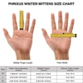 thumbnail image 3 of l Guantes de nieve de invierno para hombres y mujeres, guantes de esquí al aire libre, guantes de pantalla táctil impermeables y resistentes al viento, 3 of 4