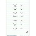 thumbnail image 2 of Your Next Stamp Clear Stamps 2"X4"-Fun Faces 1, Pk 2, Your Next Stamp, 2 of 2