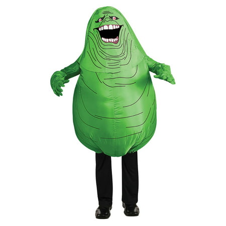 Morris Costumes Kids Unisex Inflatable Slimer Child Green Costume, Style RU881305